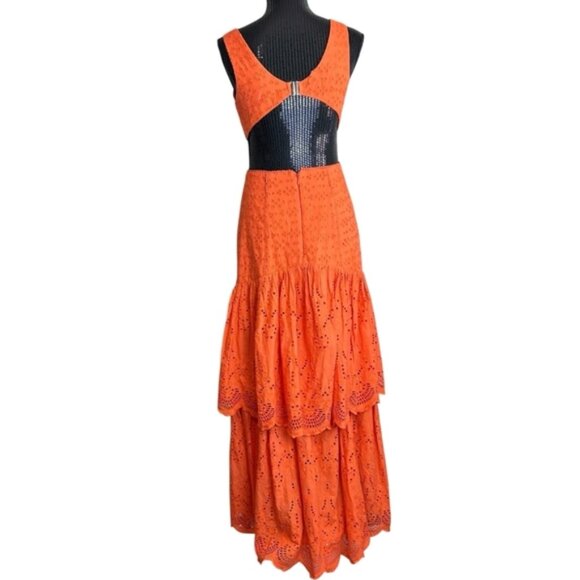 Significant Other Scarlet Juliette Tiered Maxi Dress - Picture 6 of 8